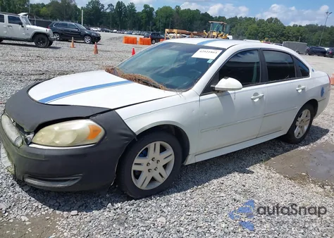 2013 Chevrolet Impala Lt z USA, uszkodzony, nr VIN 2G1WG5E38D1249378